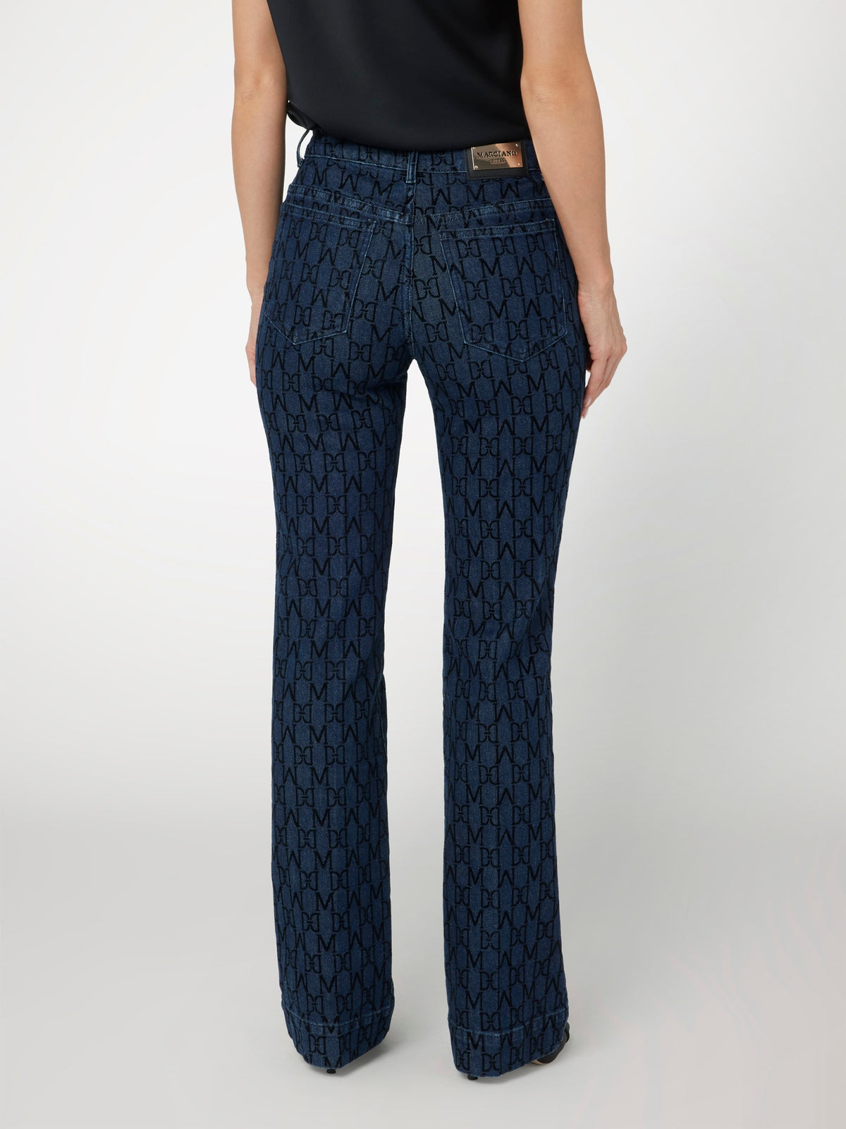 Marciano monogram denim pant