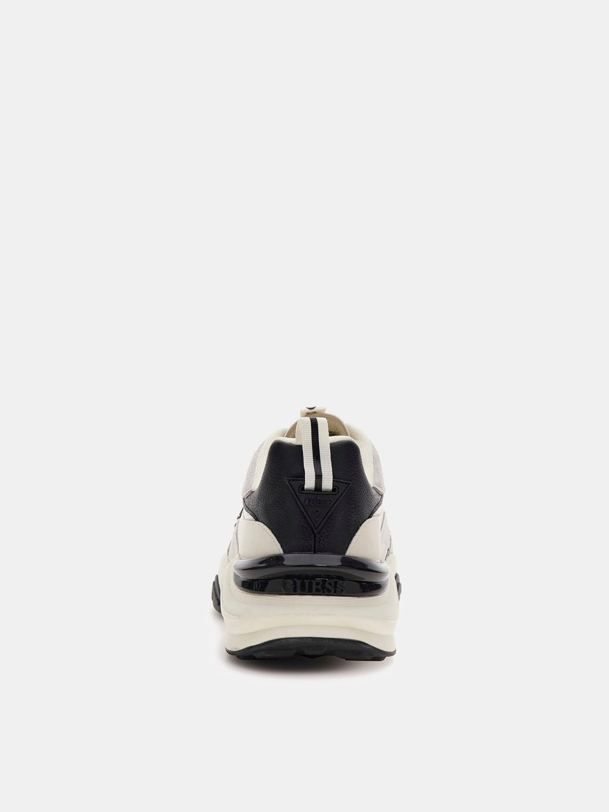 Valencia leather-blend running shoe