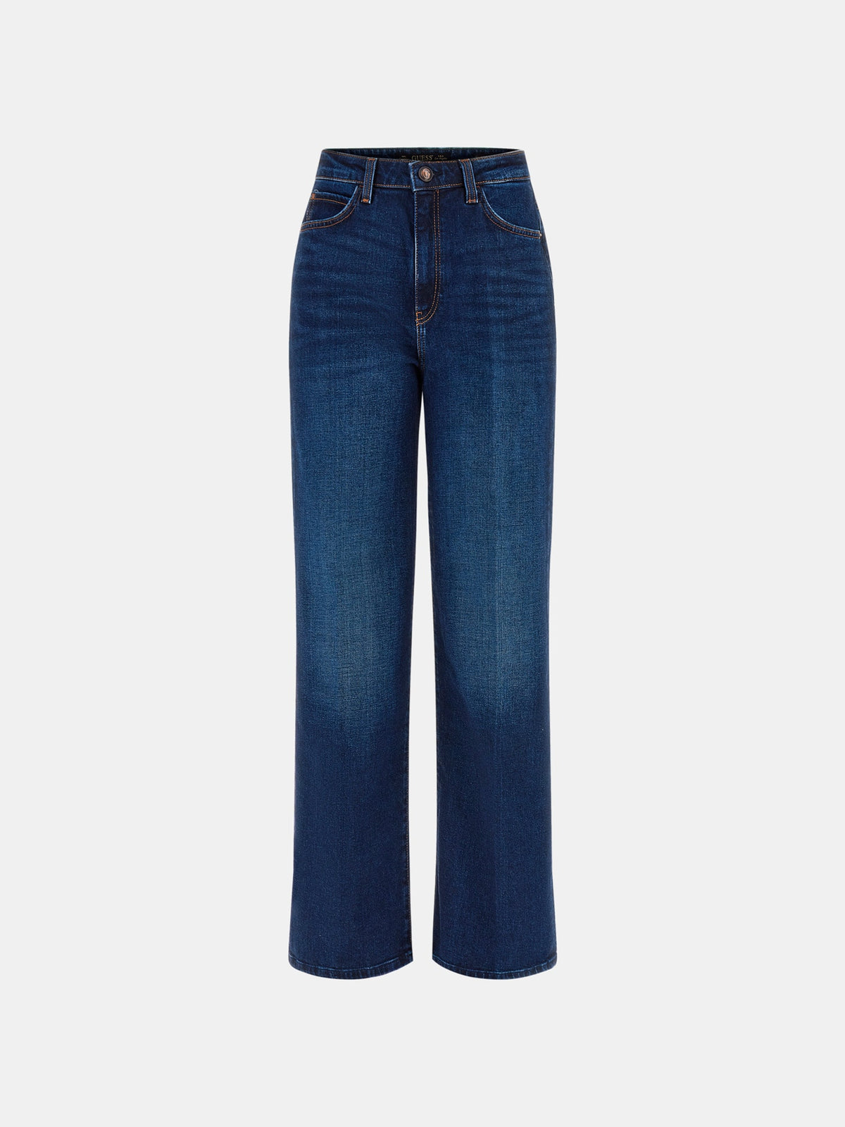 Wool blend denim pant