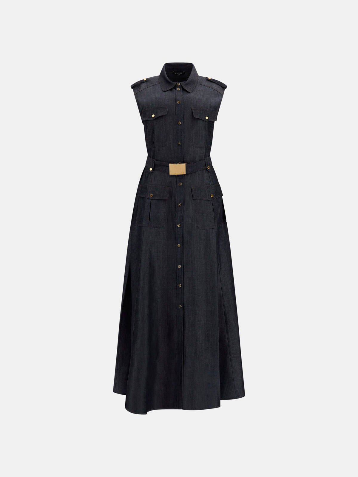 Marciano denim maxi dress