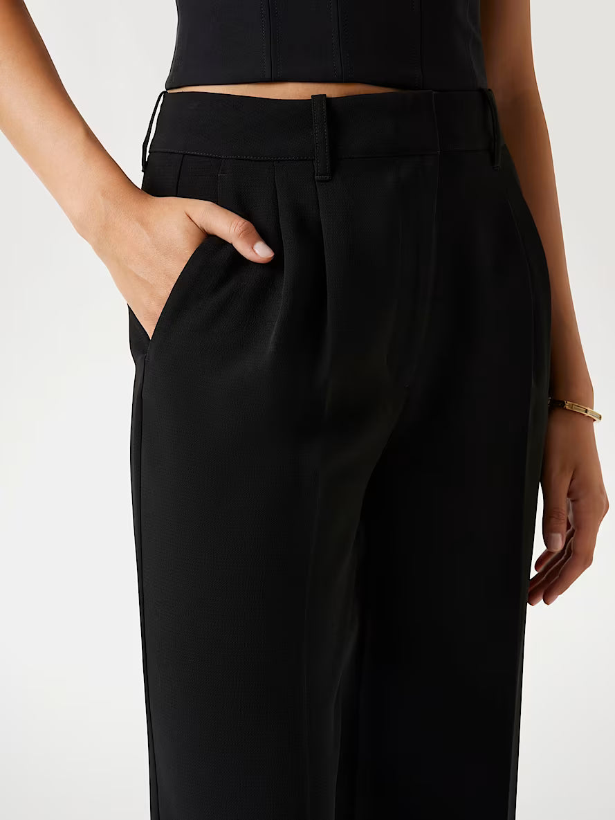 Tailored crepon pants