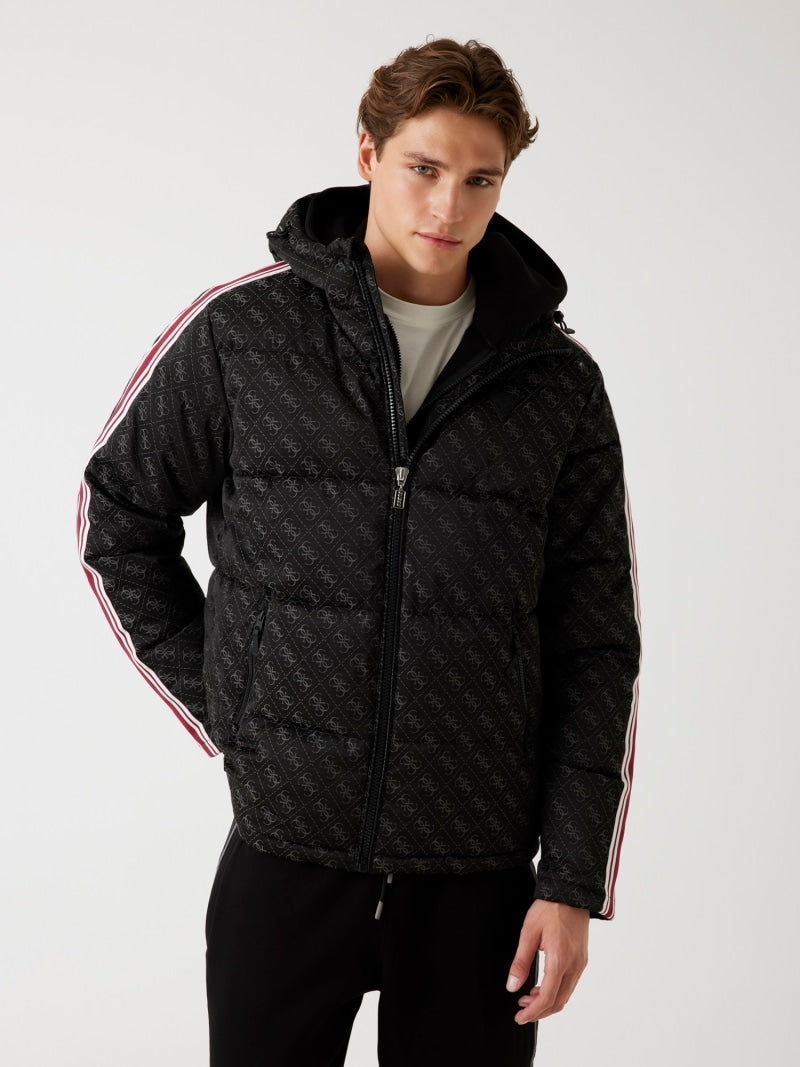 4G hooded puffer jacket