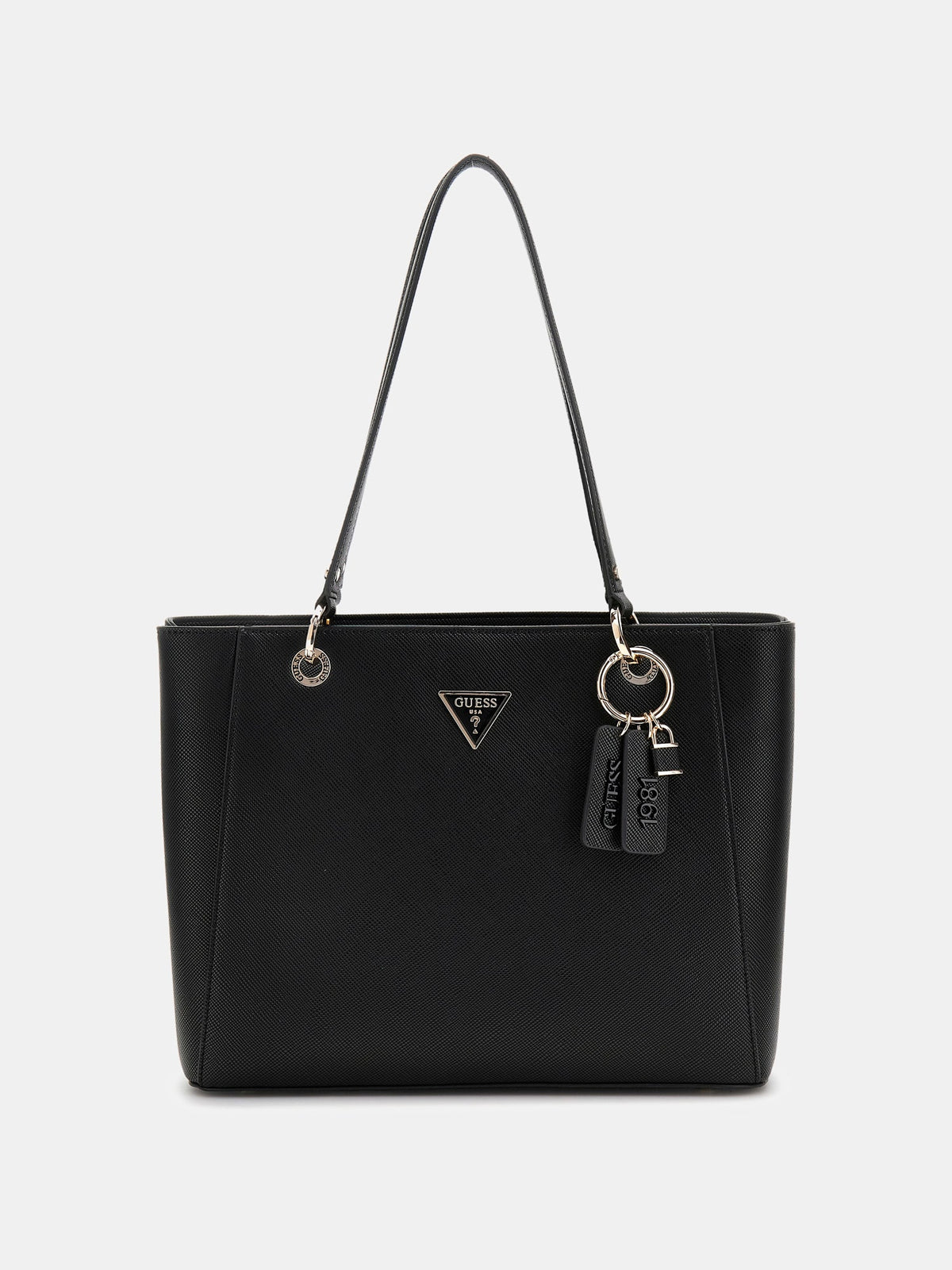 Noelle Saffiano leather shopper