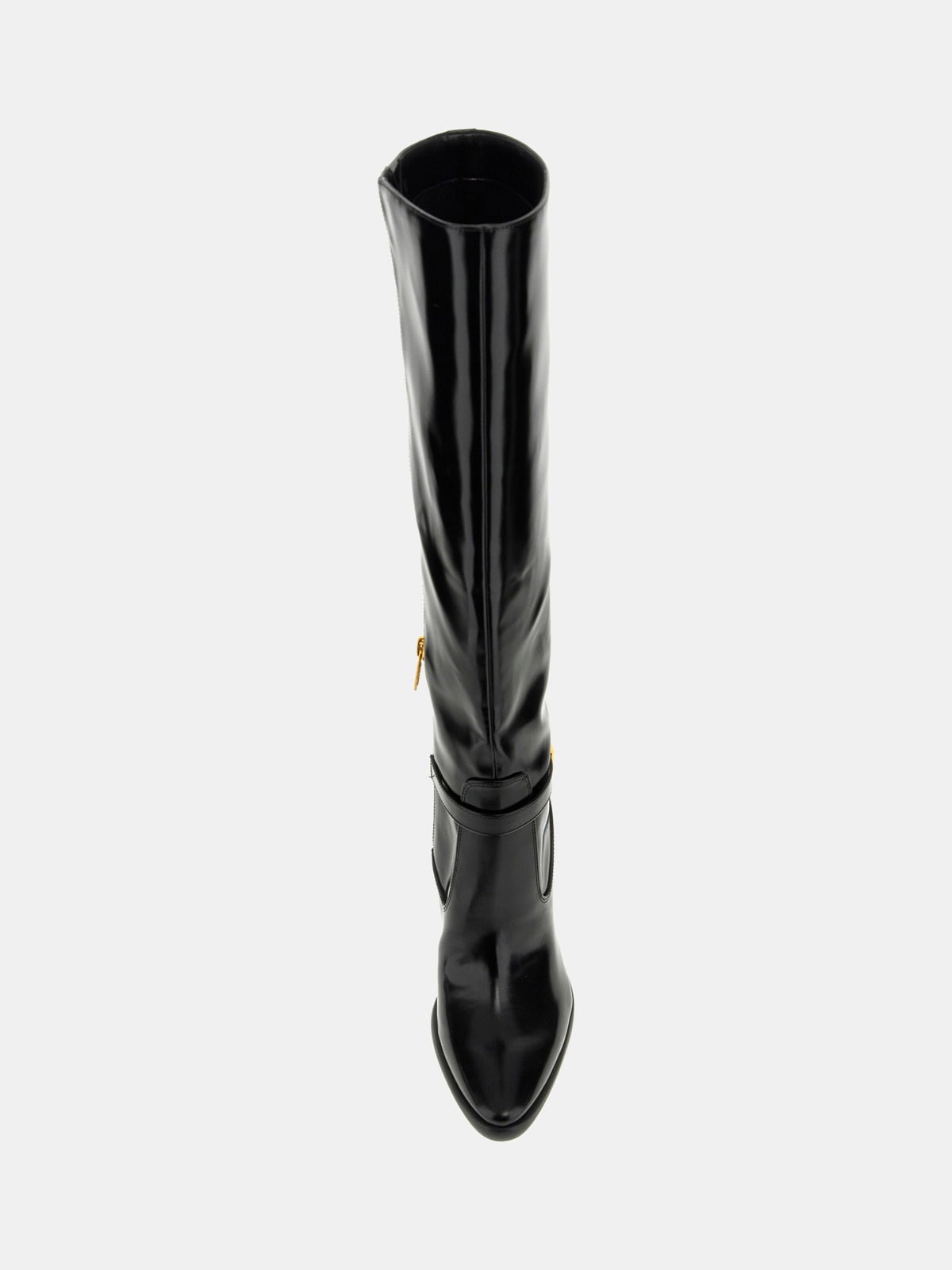 Lendy faux leather high boot
