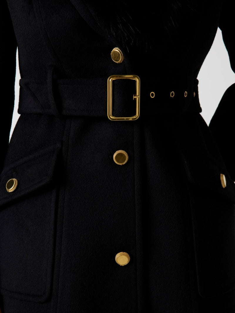 Marciano wool-blend midi coat