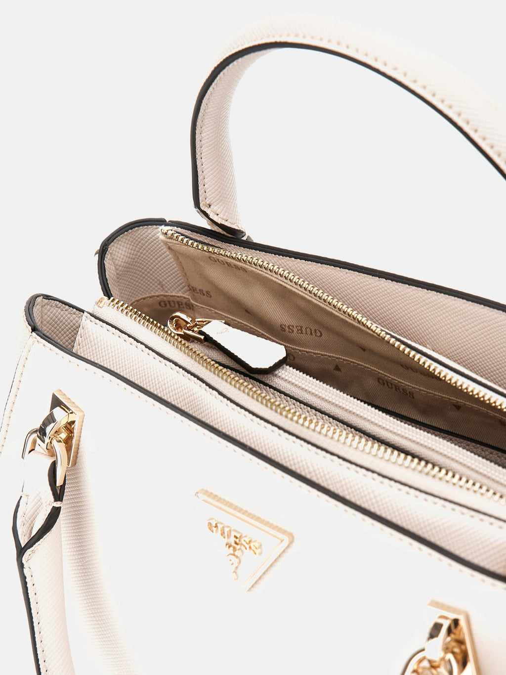 Noelle saffiano handbag