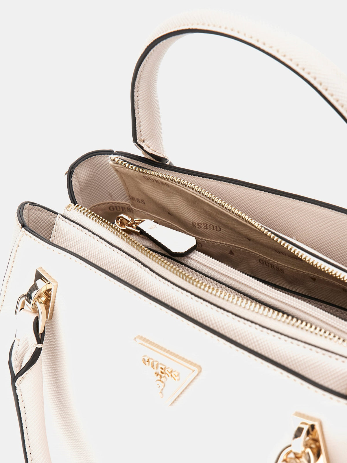 Noelle saffiano handbag