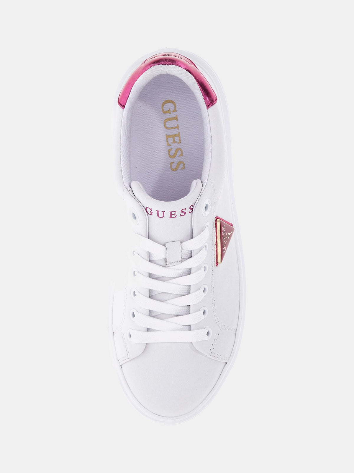 Denesa leather-blend sneaker