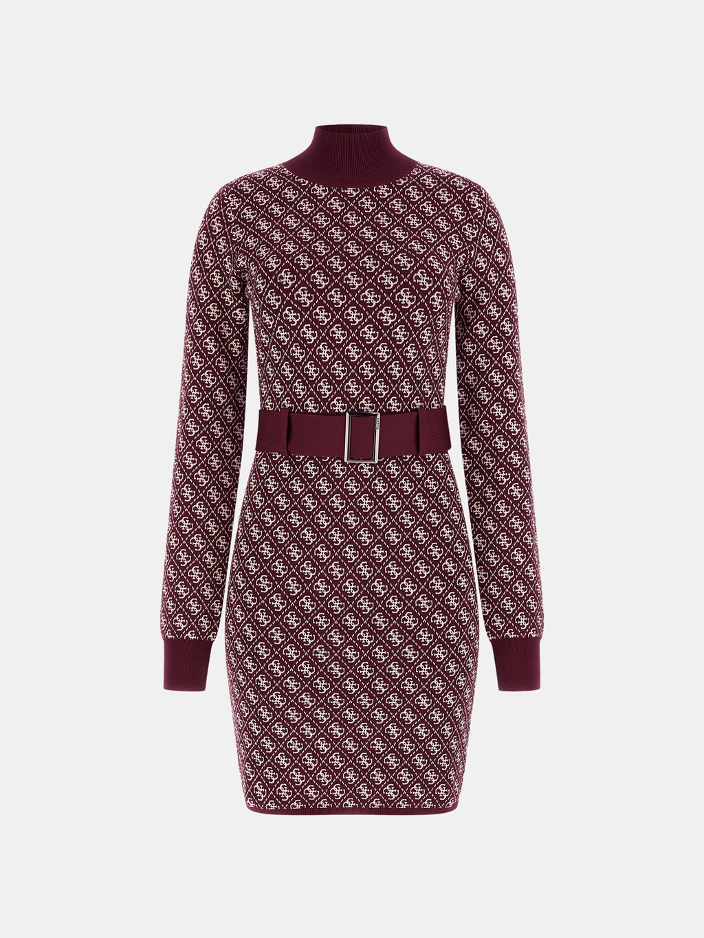 4g logo sweater mini dress