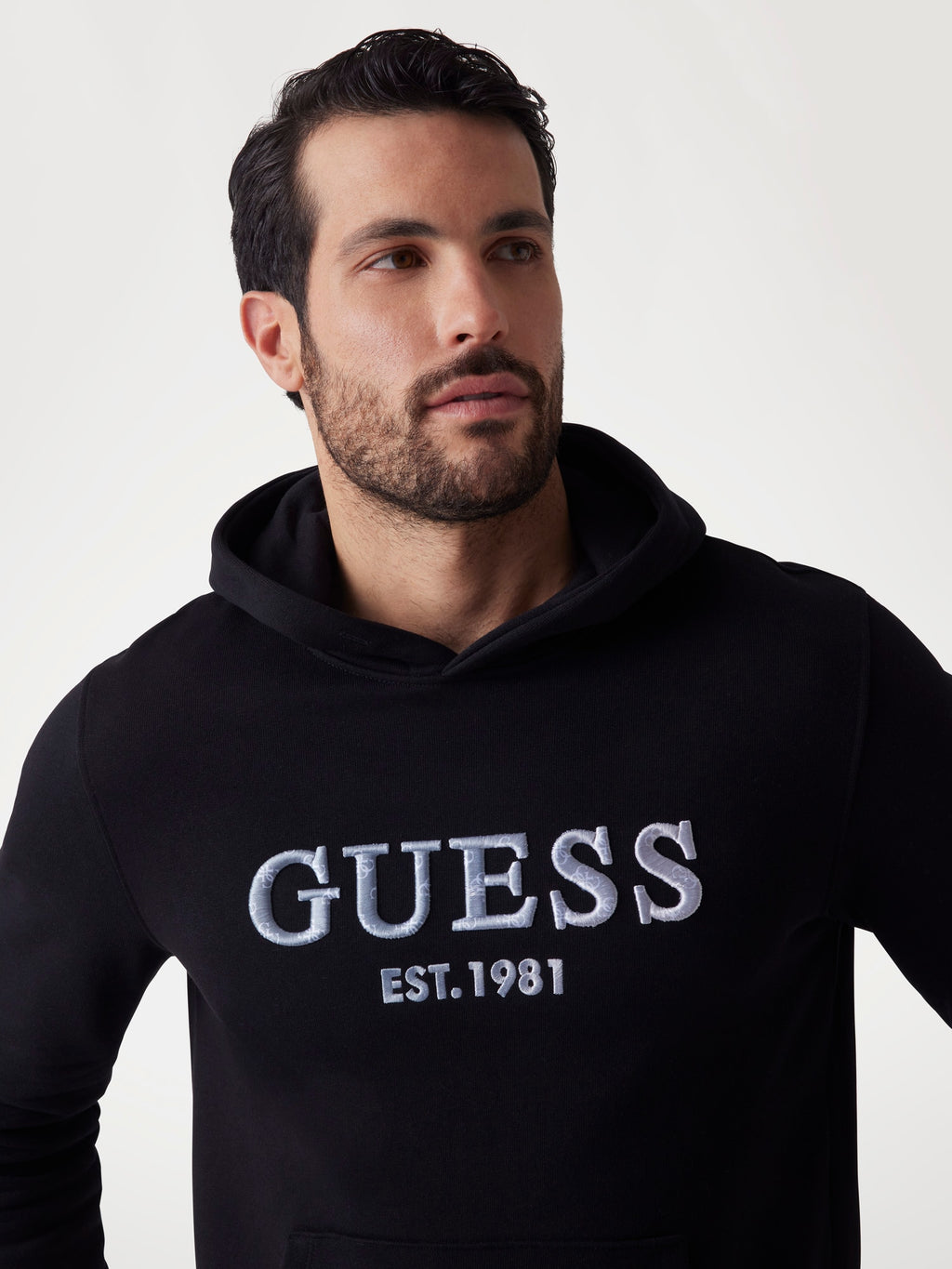 Terry logo hoodie sweatshirt