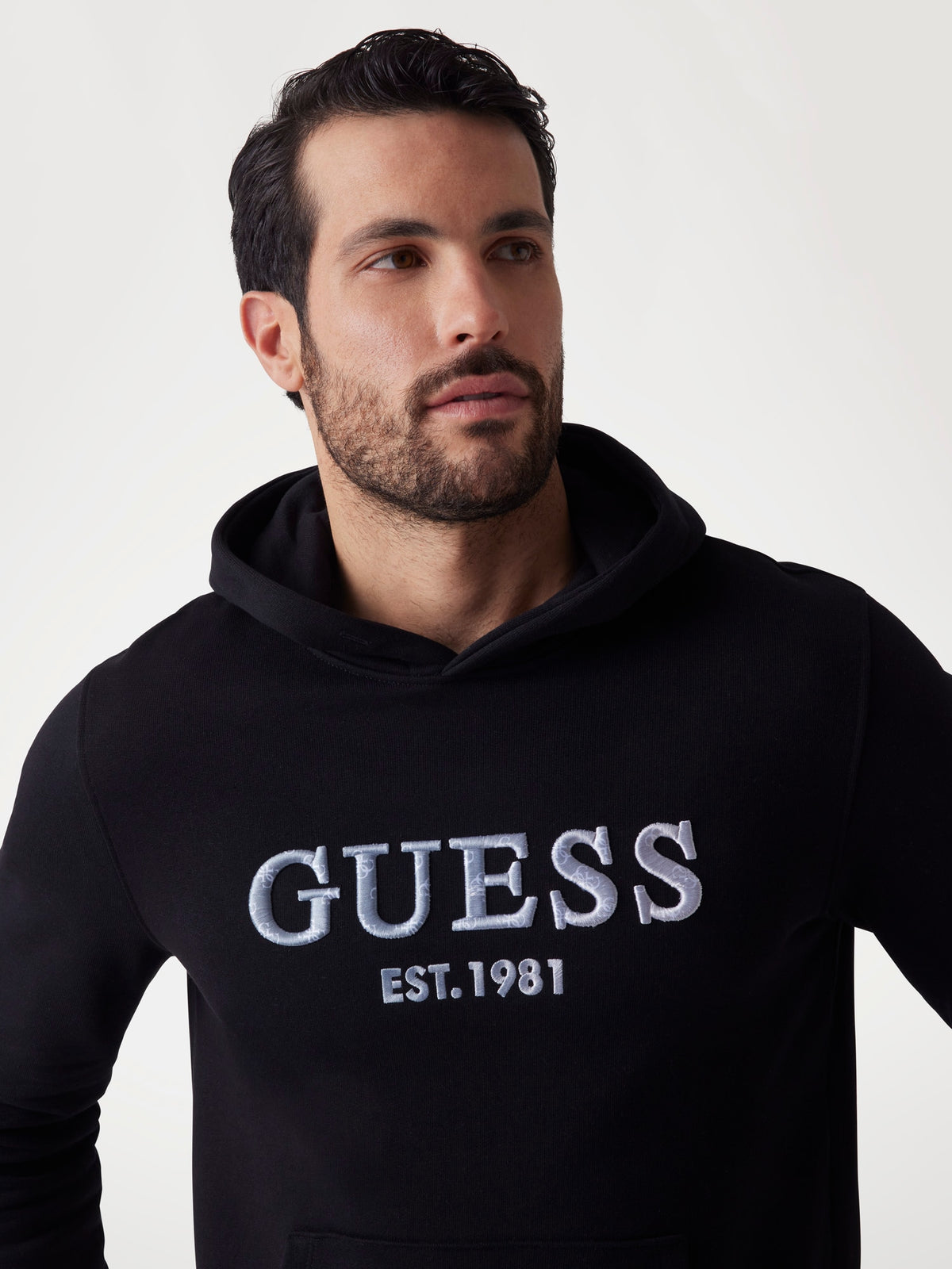 Terry logo hoodie sweatshirt
