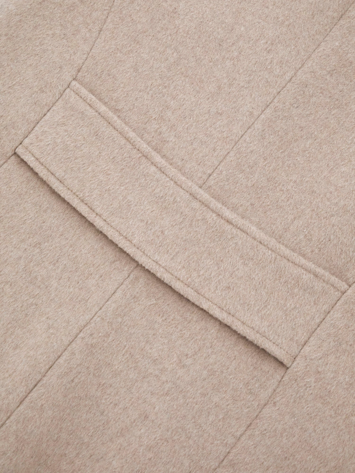 Wool blend coat