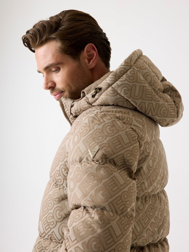 Logo puffer jacket