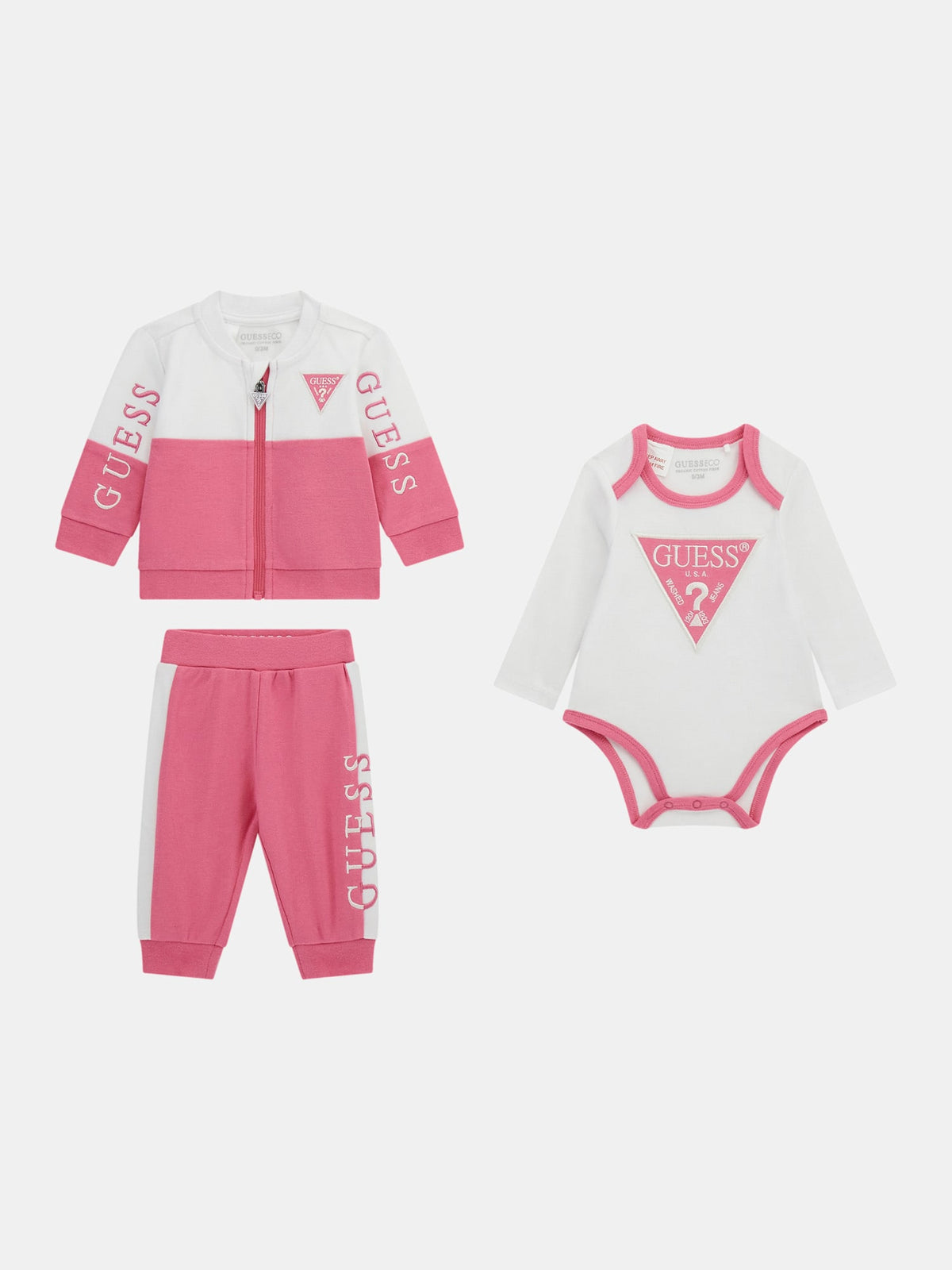Sweatshirt, pant and body set