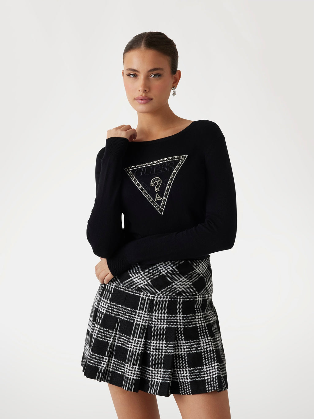 Triangle logo sweater
