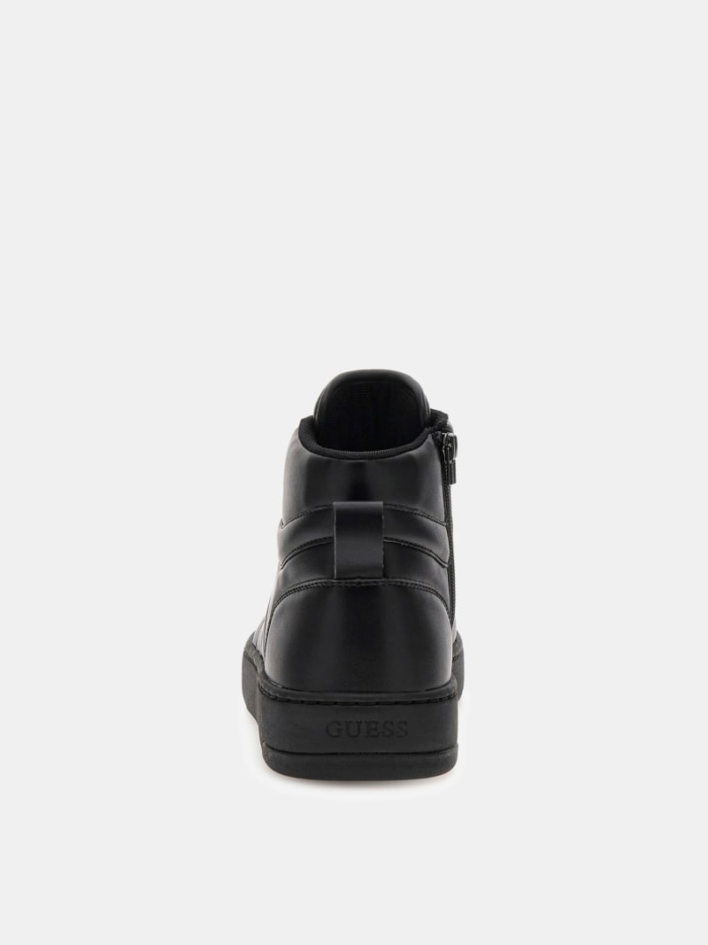 Venice Triangle Logo High-Top Sneaker