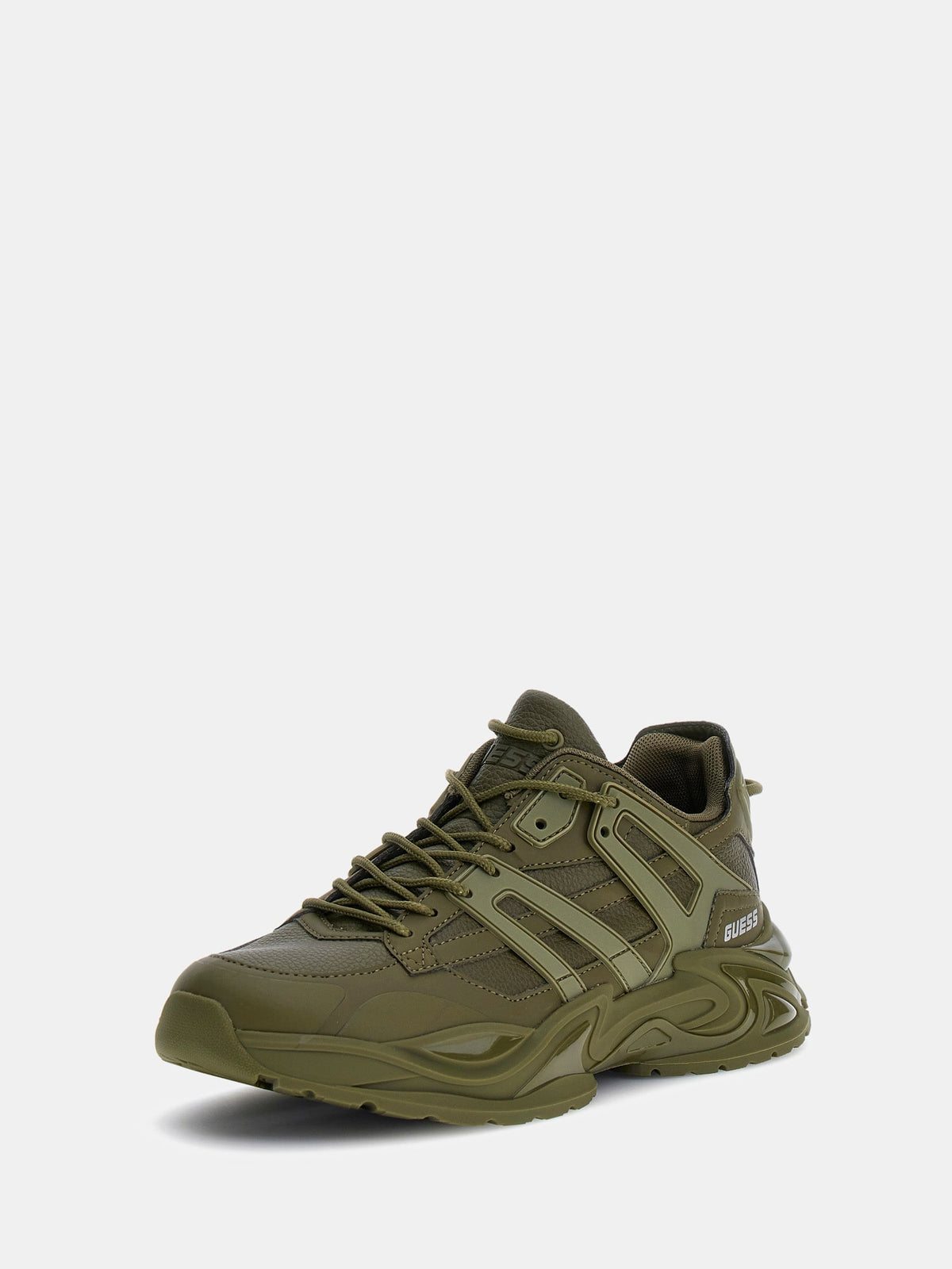 Belluno faux leather running shoes