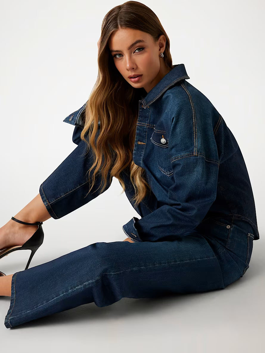 Wide leg jeans