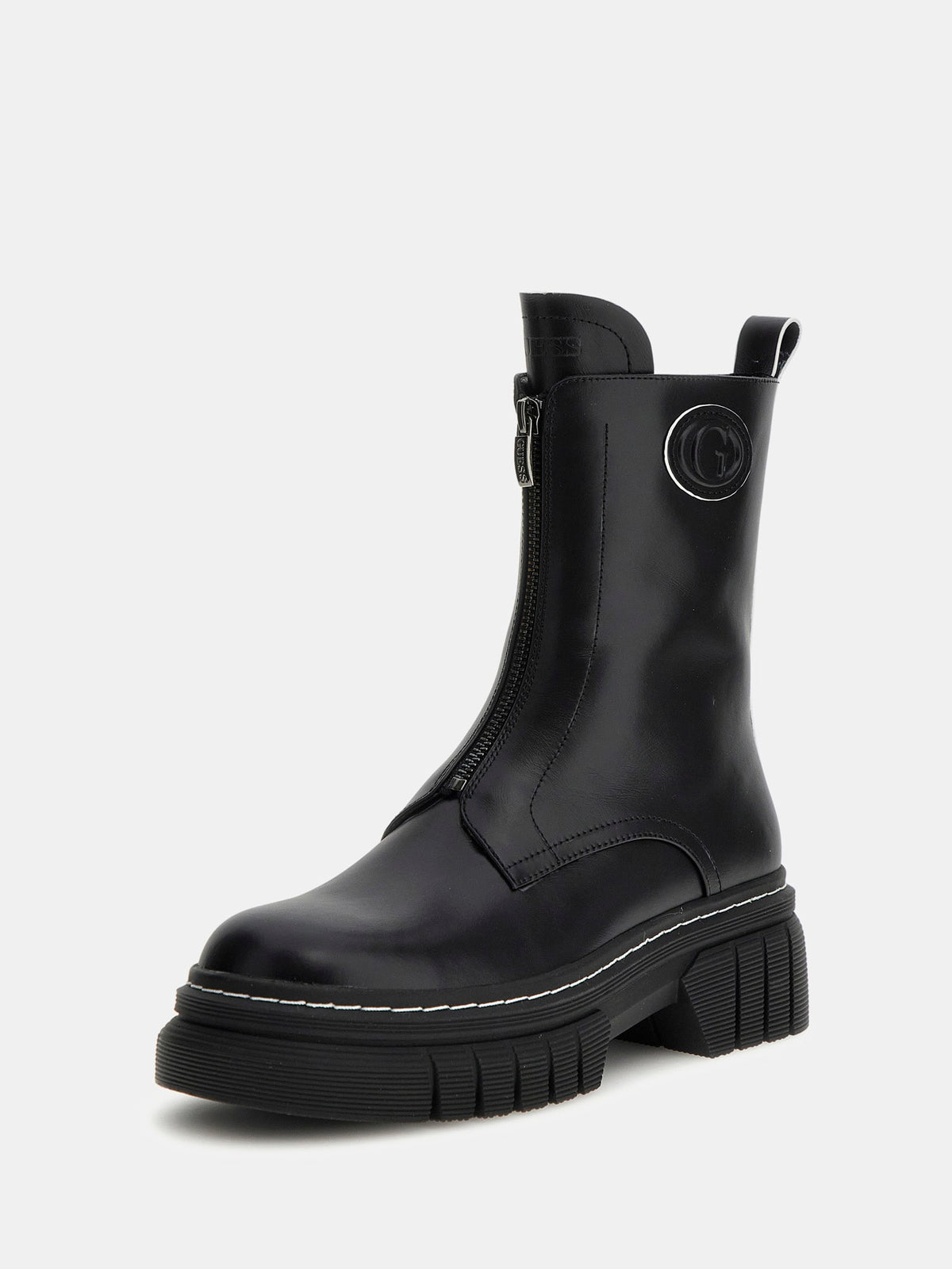 Annia genuine leather ankle boot