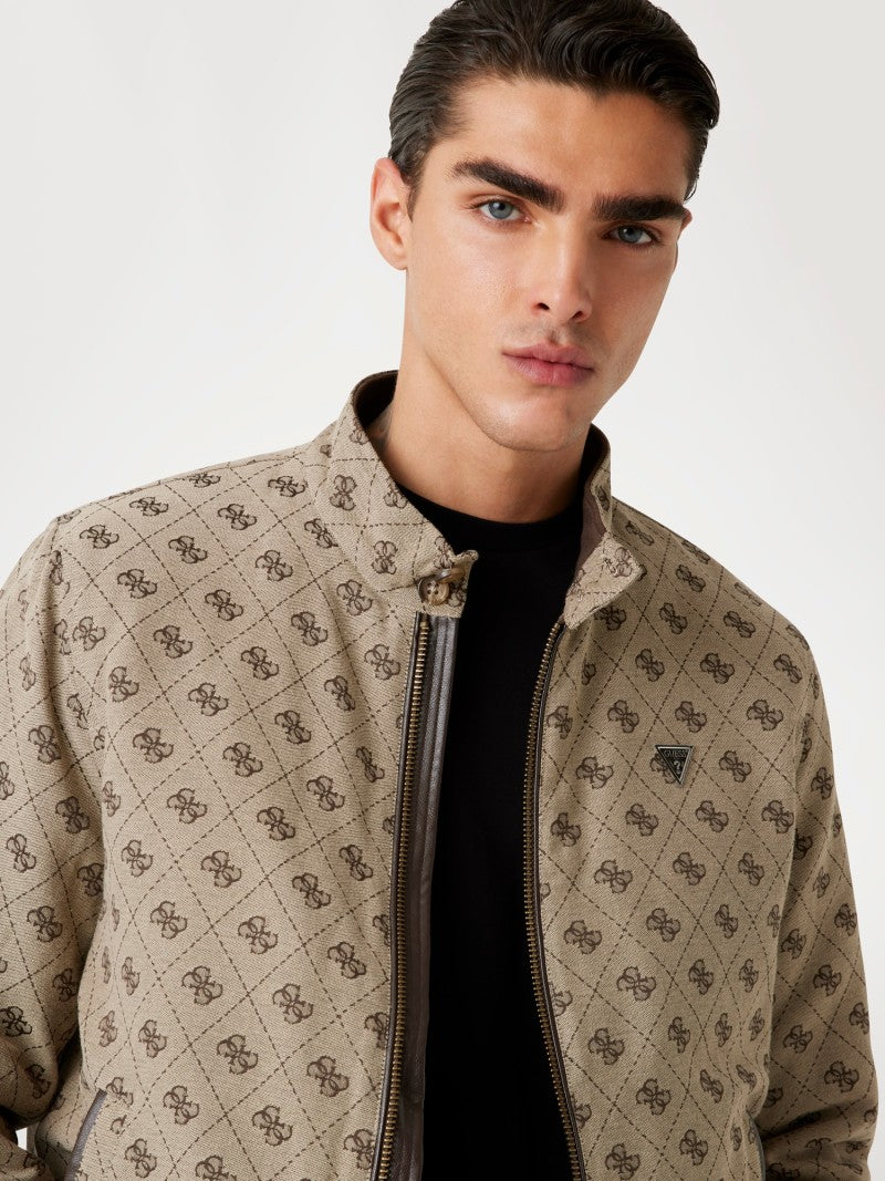 Jacquard 4G logo jacket