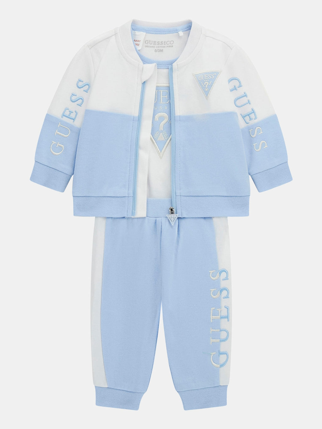 Sweatshirt, pant and body set