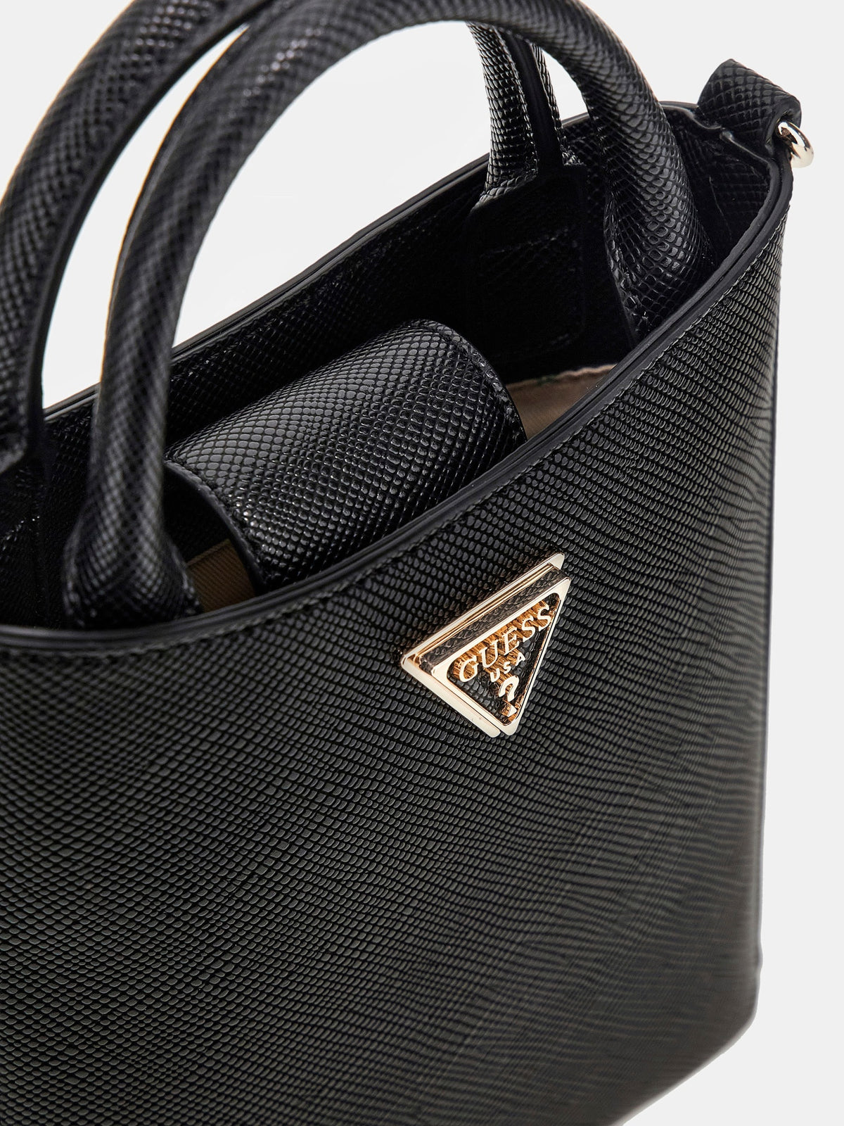 Eco Gloriana saffiano mini handbag