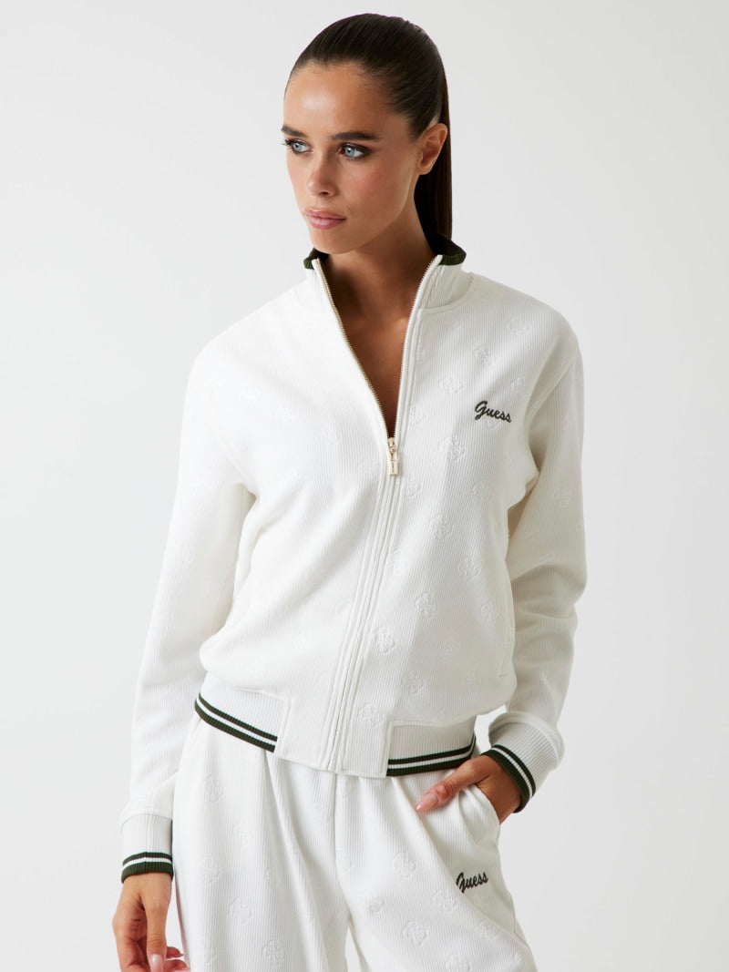 4G full-zip sweatshirt