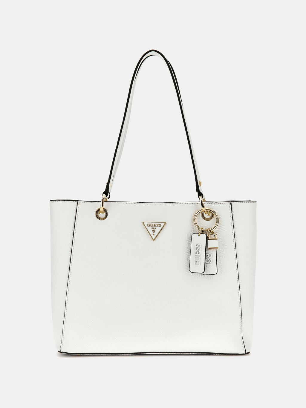 Noelle Saffiano leather shopper