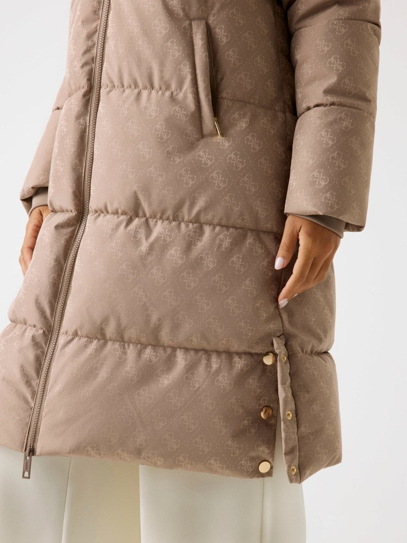 4G long puffer jacket