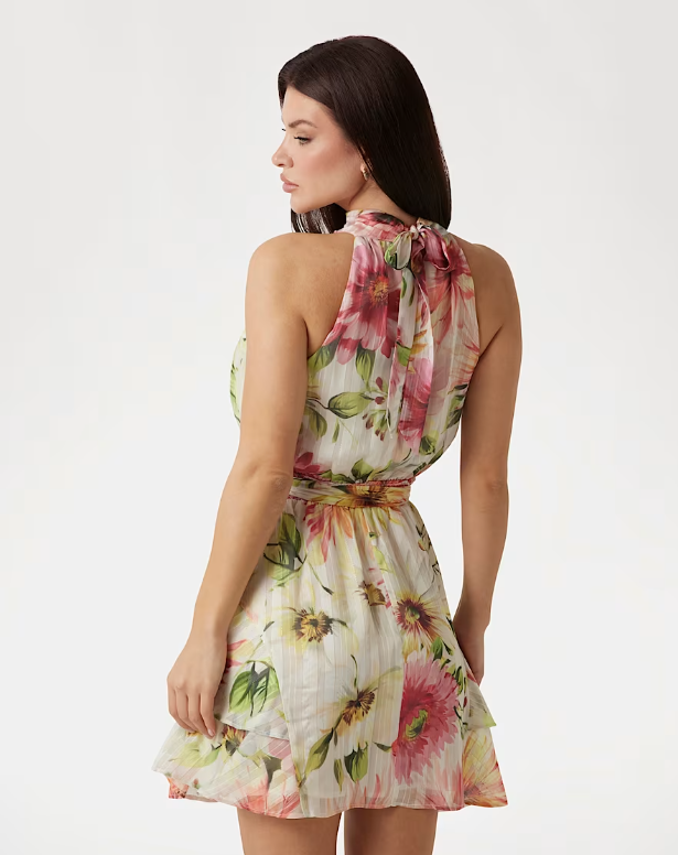 Floral mini dress