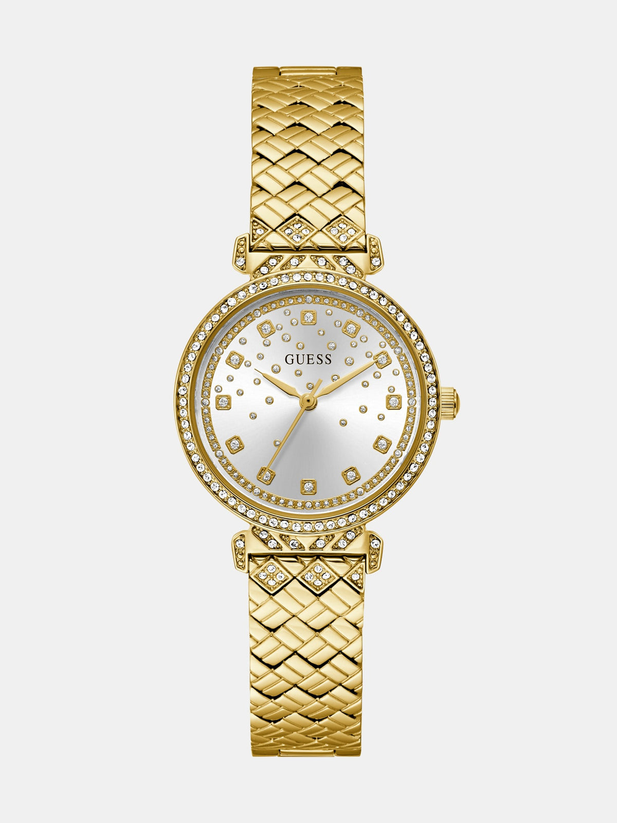 Crystal analogue watch