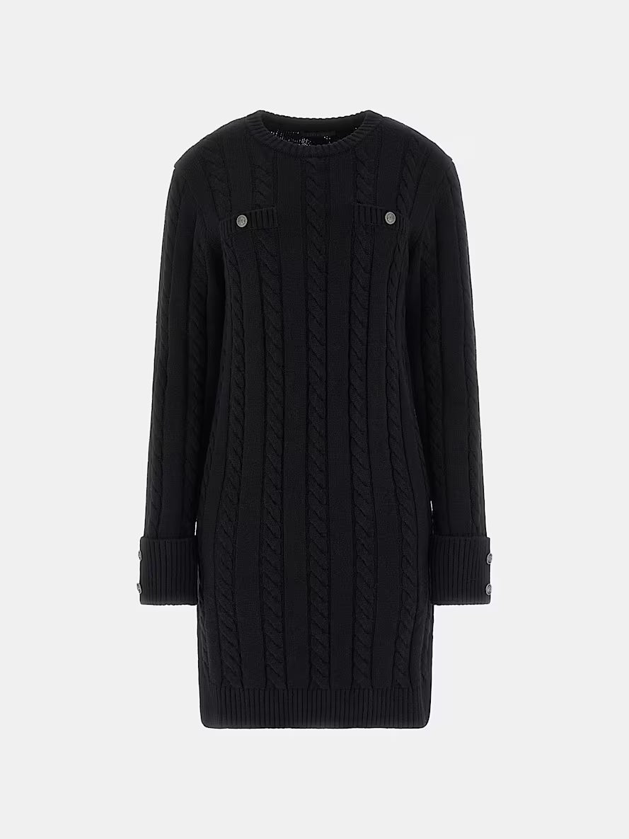 Wool-blend mini dress
