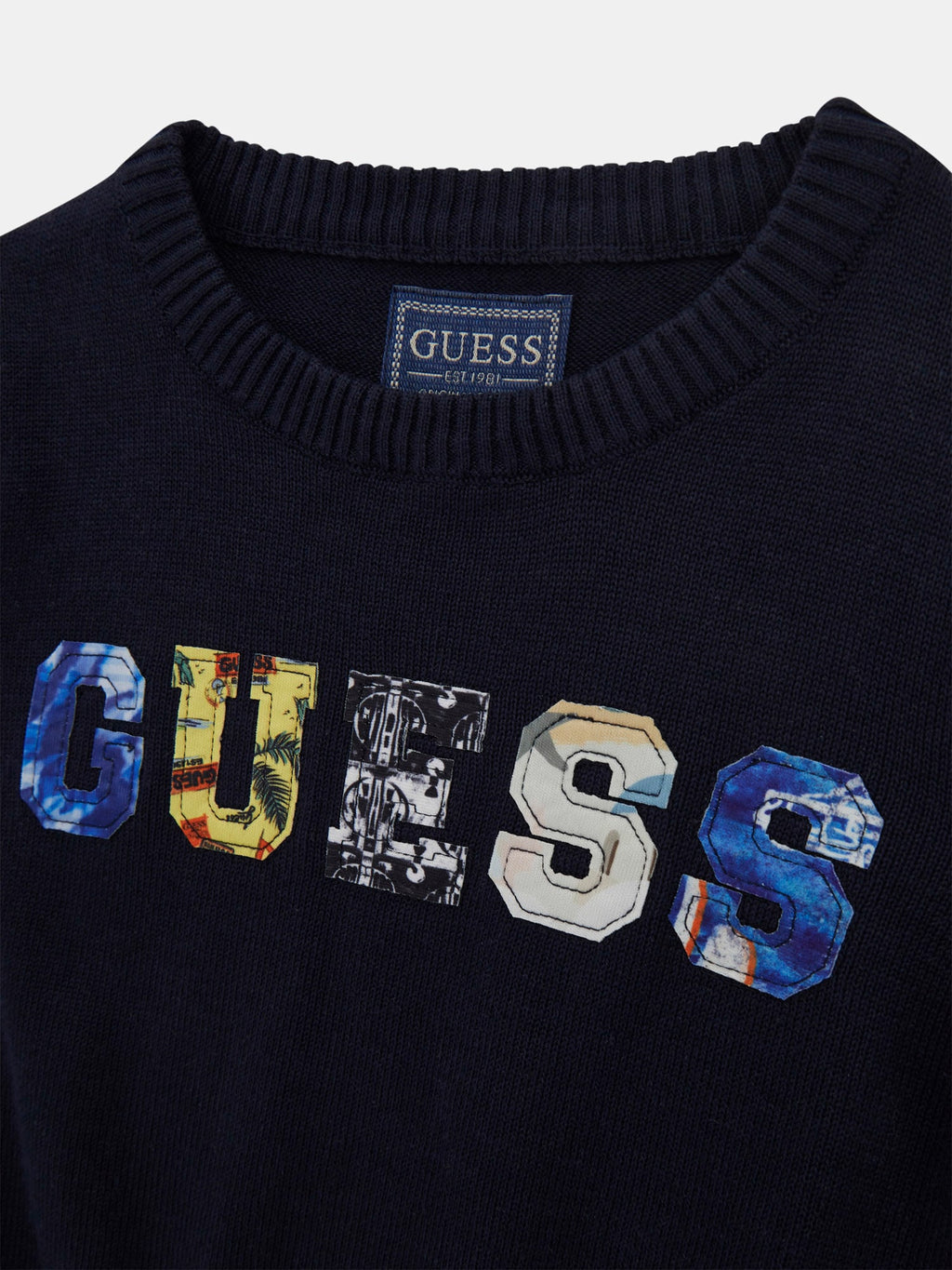 Front logo sweater