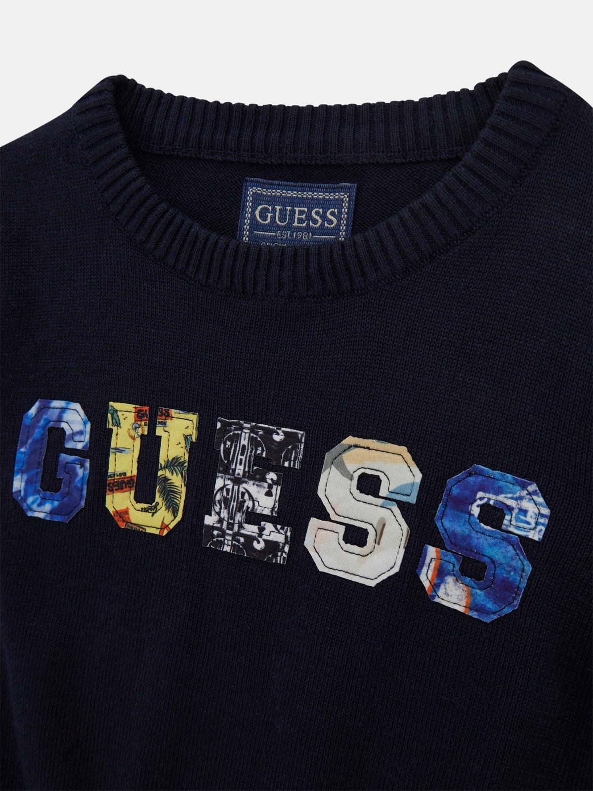 Front logo sweater