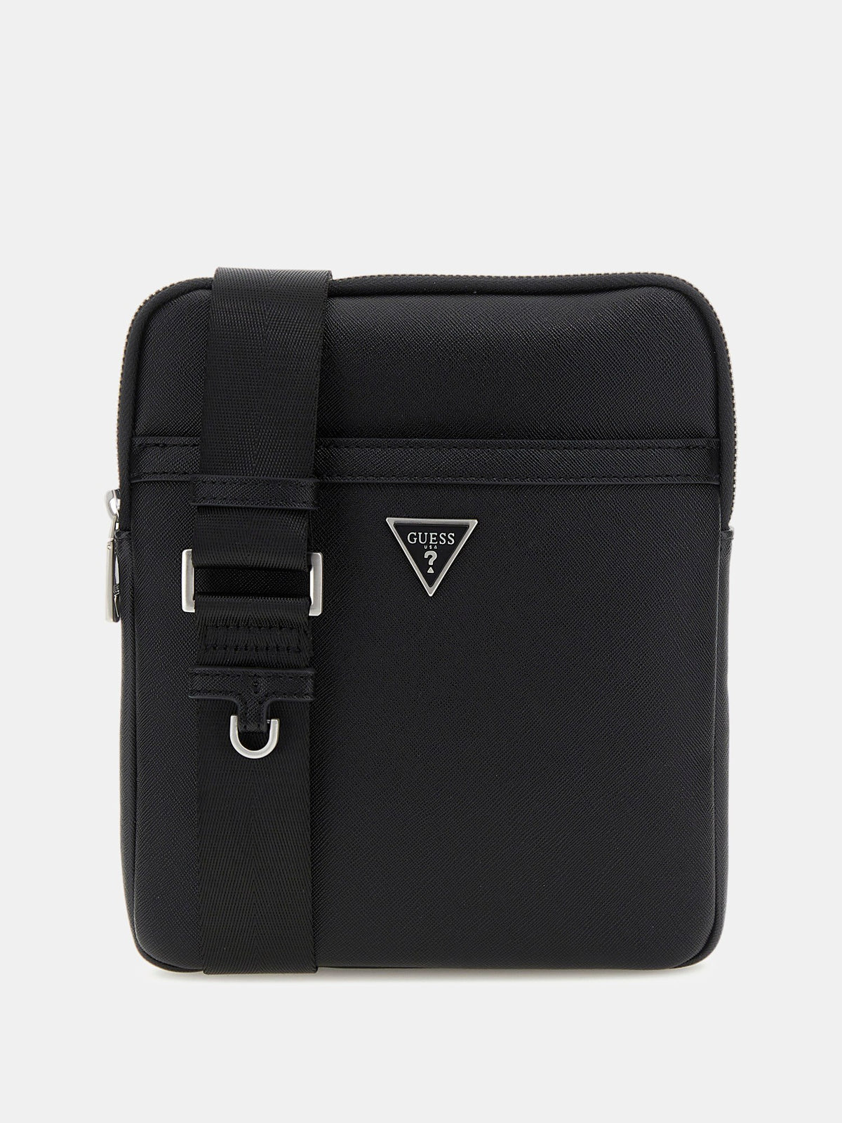 Certosa saffiano smart crossbody bag
