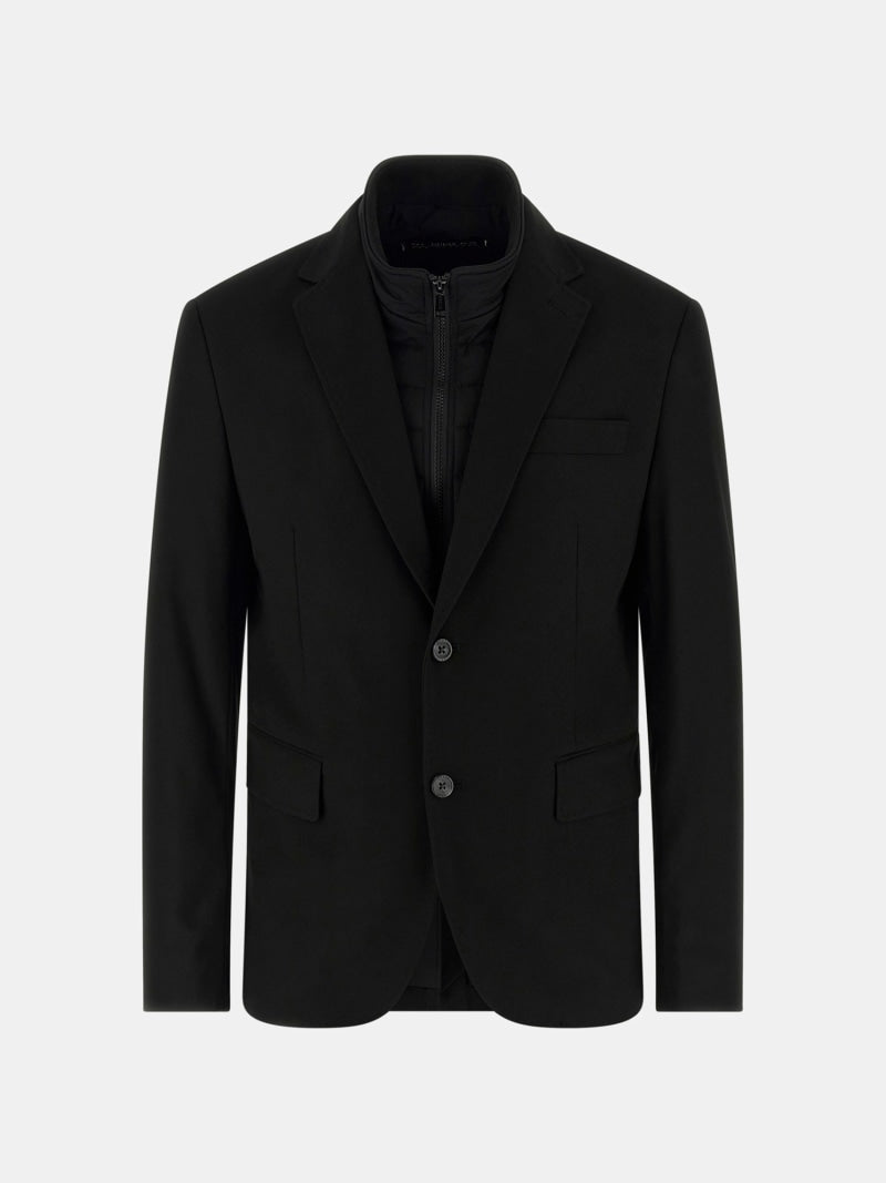 Wool-blend blazer