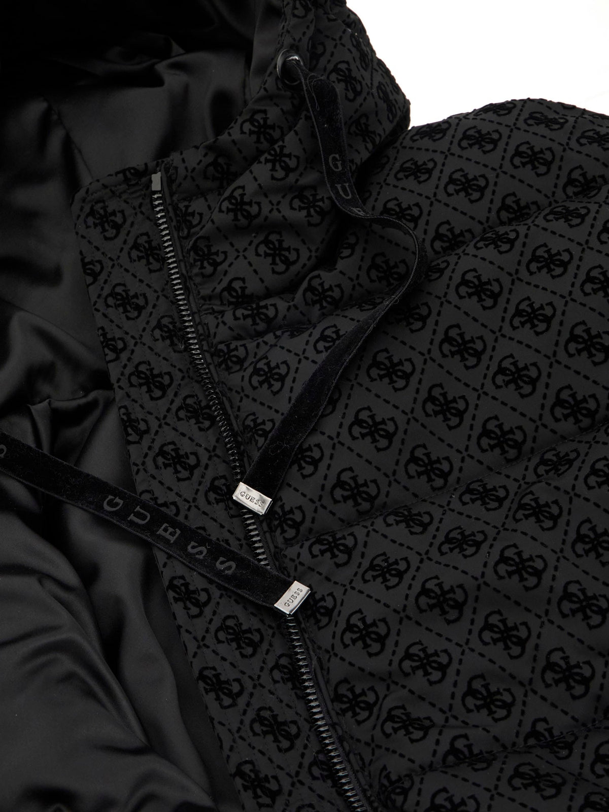 4G logo puffer