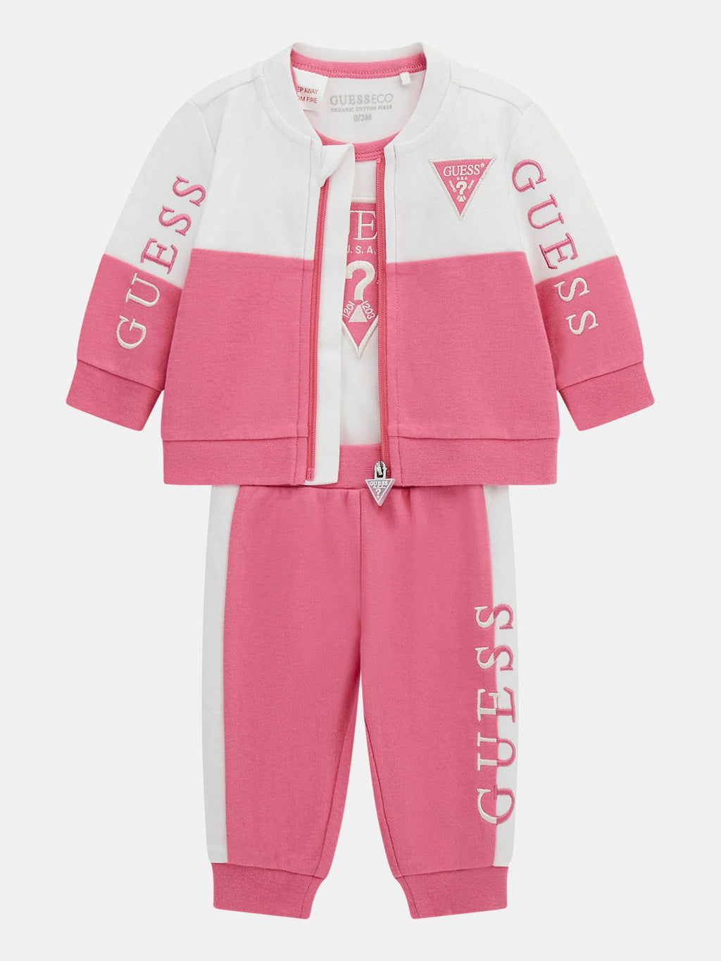 Sweatshirt, pant and body set