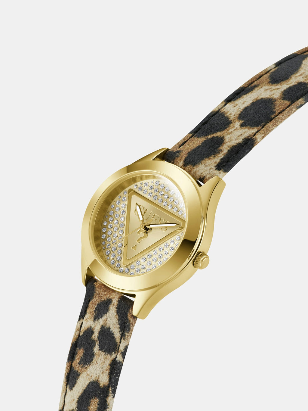 Crystal appliqué analogue watch