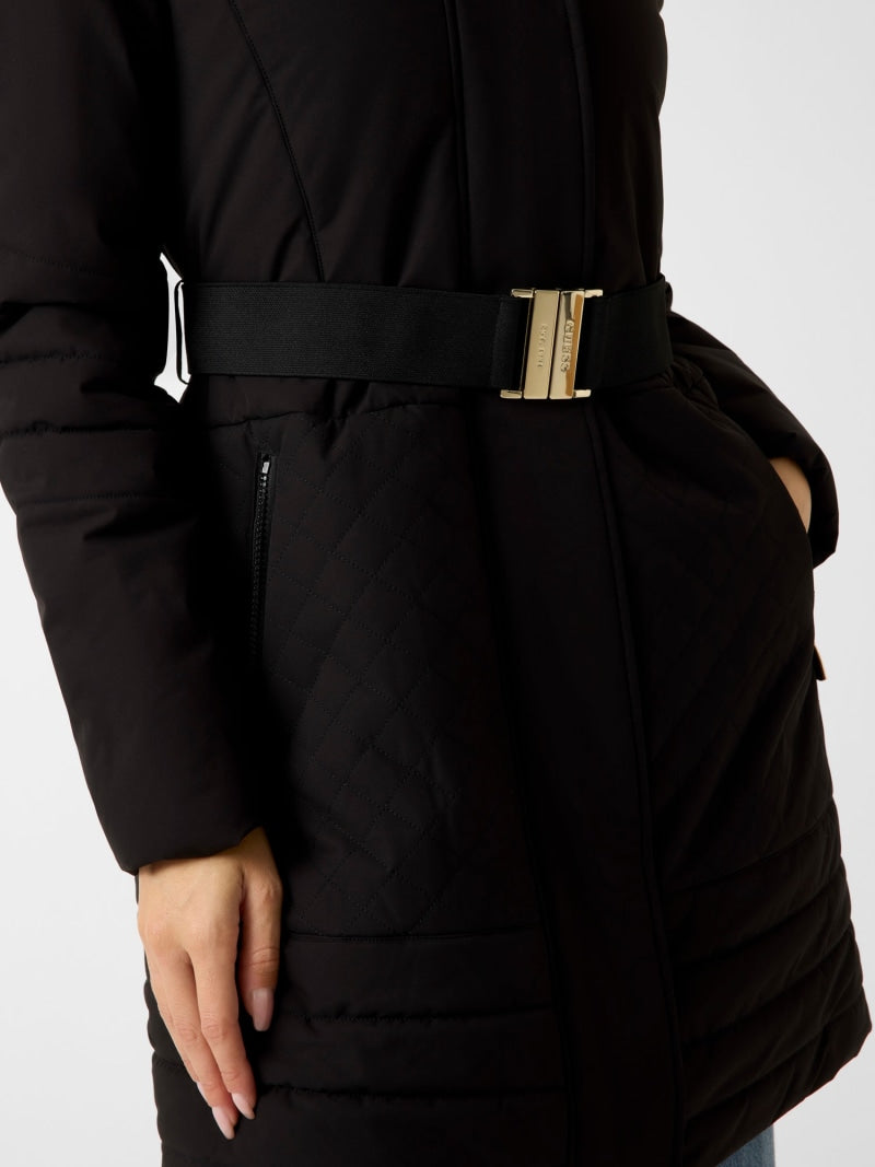 Hooded puffer jacket