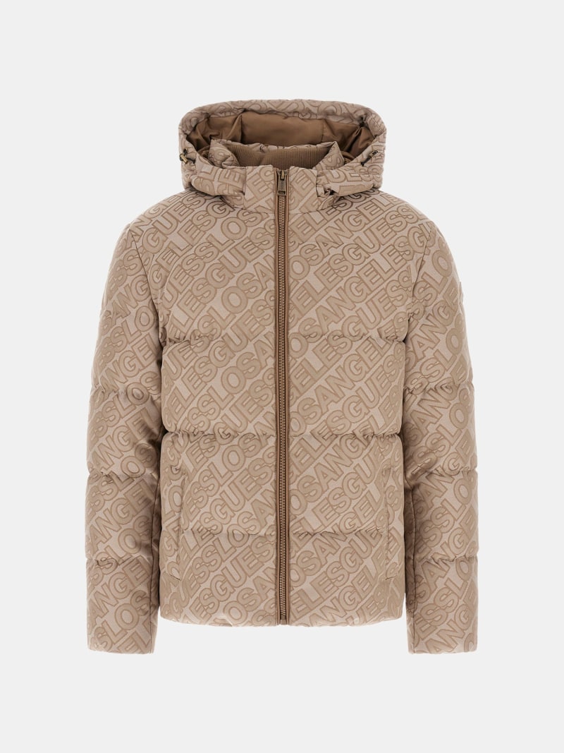 Logo puffer jacket
