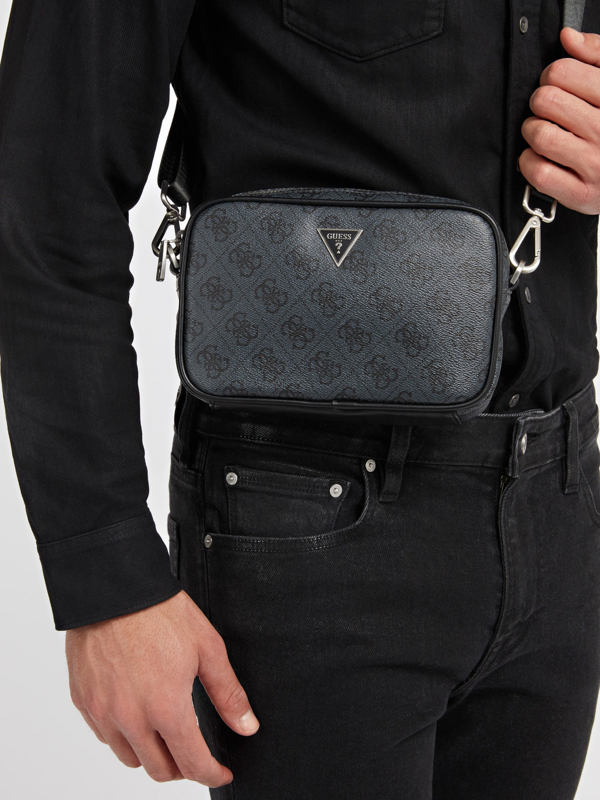 Vezzola smart 4g logo mini crossbody bag