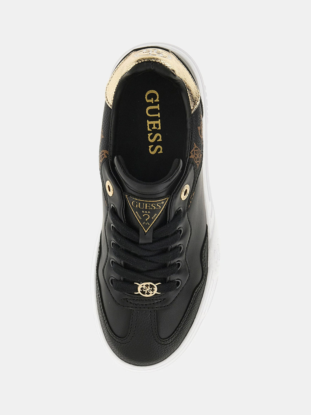 Swole Leather-Blend Sneaker