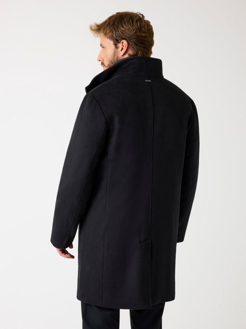 Wool blend coat