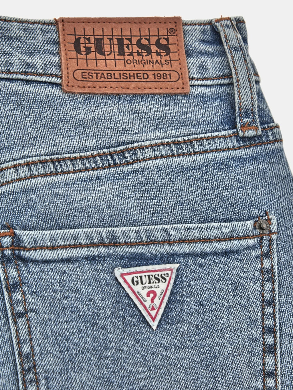 High rise skinny denim pant