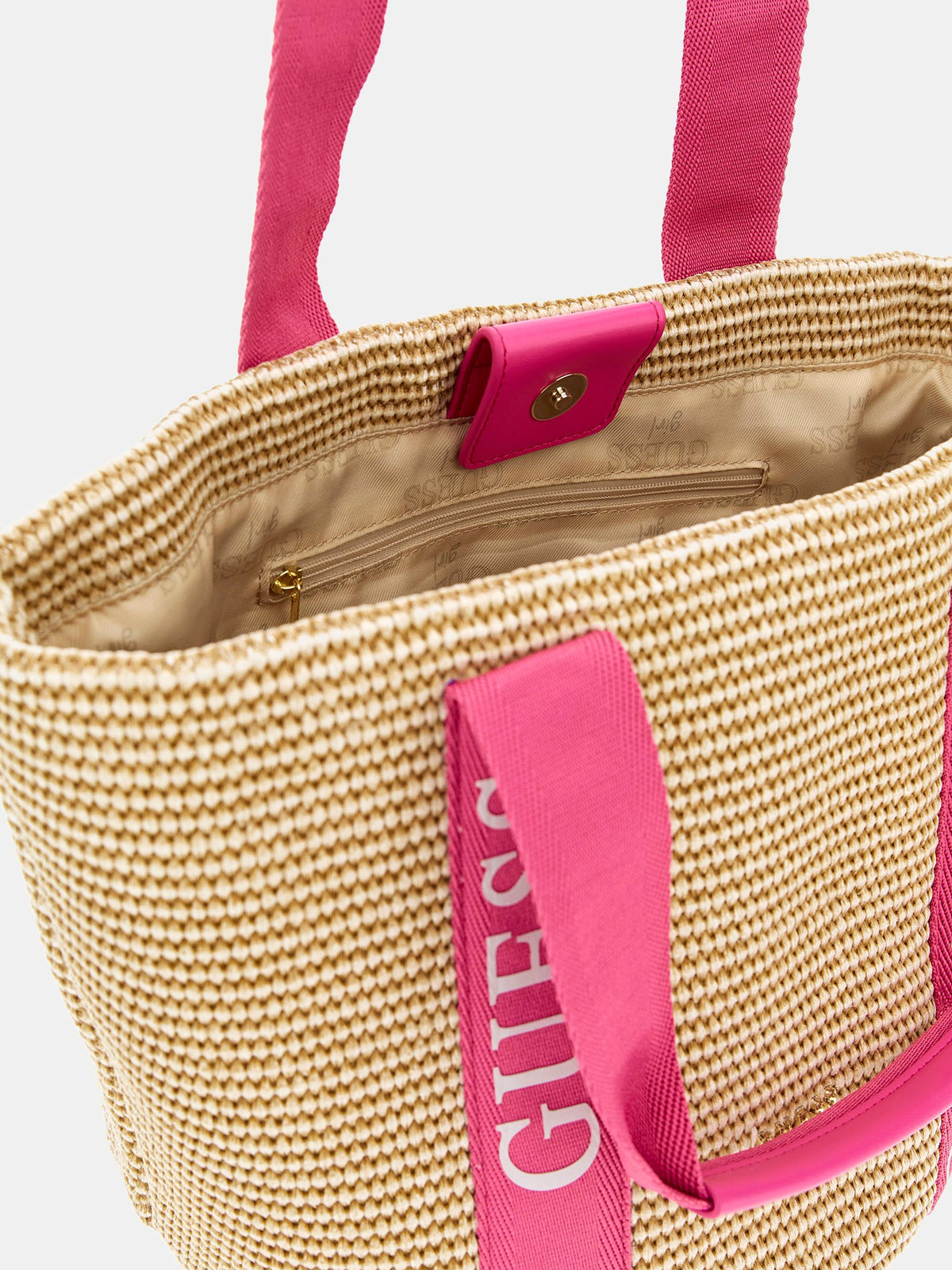 Straw shopper bag