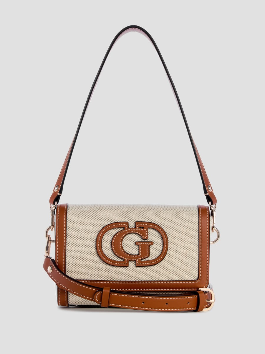 Sebina Canvas Fold-Over Shoulder Bag