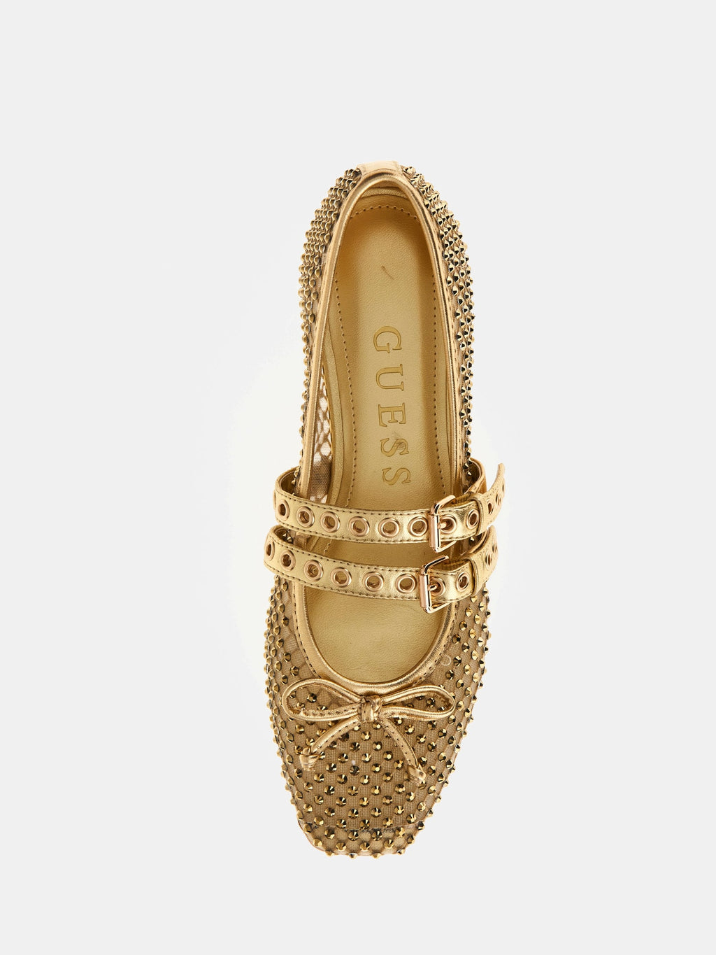 Kayann stud ballet pump
