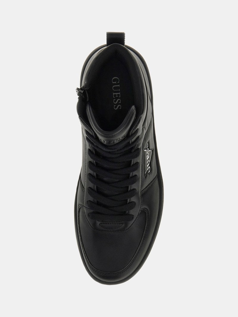 Venice Triangle Logo High-Top Sneaker