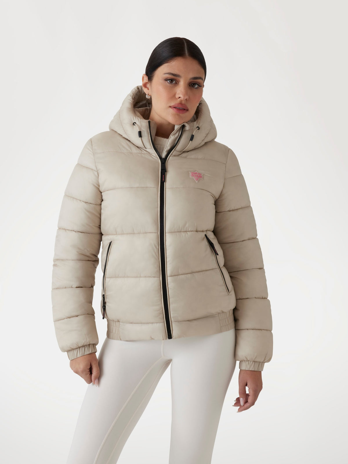 Water repellent puffer jacket